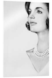 Acrylglasbild Jackie Kennedy Onassis