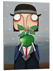 Galleriprint The Apple Allergy, Based on René Magritte