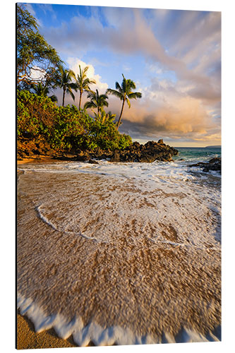 Aluminiumsbilde Beach sunset, Maui Island, Hawaii