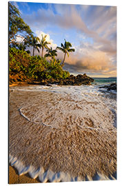 Aluminiumsbilde Beach sunset, Maui Island, Hawaii