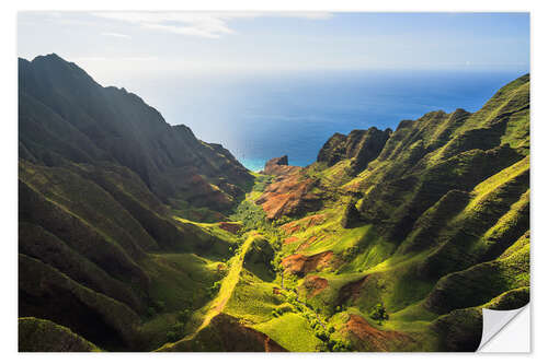 Sisustustarra Green Valley and Ocean, Hawaii