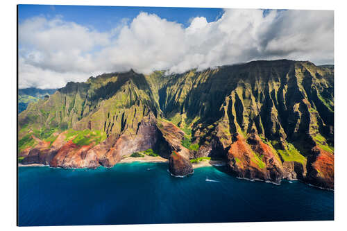 Alubild Küste von Na Pali, Hawaii