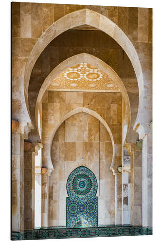 Stampa su alluminio Moroccan Archway, Casablanca