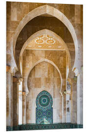 Foam board print Moroccan Archway, Casablanca