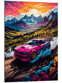 Magnettafel Bergfahrt