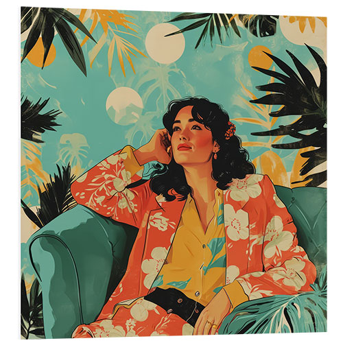 PVC-tavla Tropical Dreamer