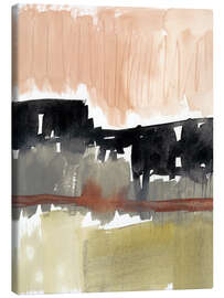 Canvas print Crimson on the Horizon I - Jennifer Goldberger