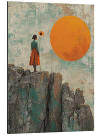 Magnettafel Me and My Sunflower