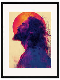 Gerahmter Kunstdruck Jesus