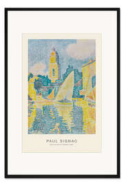 Gerahmter Kunstdruck Port de Saint-Tropez, 1898