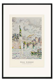 Gerahmter Kunstdruck The Grenelle Bridge, 1927