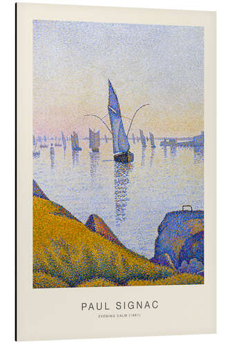 Aluminium print Evening Calm, 1891