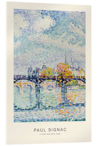 Obraz na szkle akrylowym Le pont des Arts, 1928