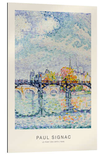 Tableau en plexi-alu Le pont des Arts, 1928