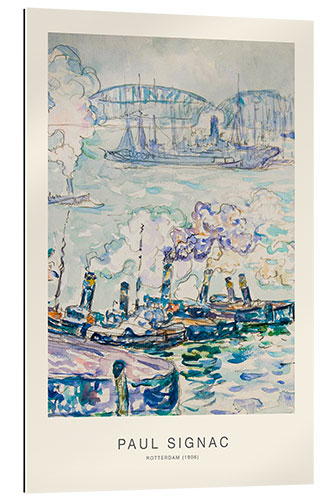 Tableau en plexi-alu Rotterdam, 1906