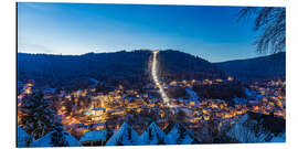 Alubild Bad Wildbad im Schwarzwald