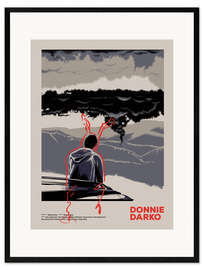Gerahmter Kunstdruck Donnie Darko