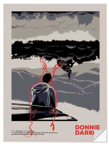 Sticker mural Donnie Darko
