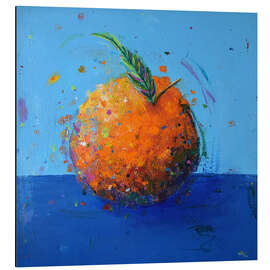 Magnettafel Tangerine on Blue