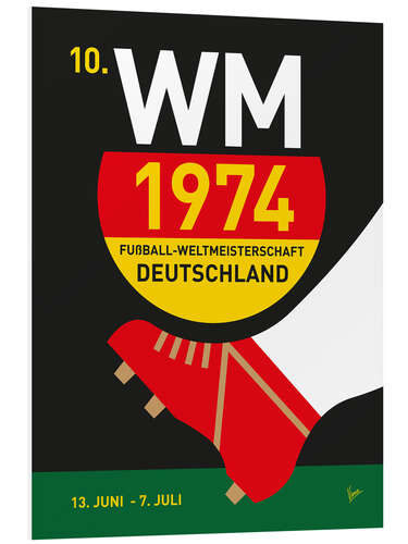 Foam board print 1974 World Cup Germany