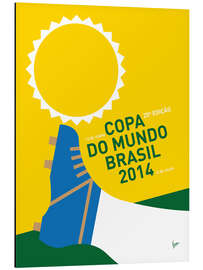 Aluminium print 2014 World Cup Brazil