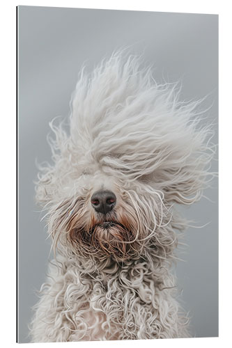 Galleritryk Bad hair day poodle