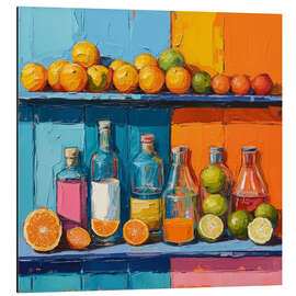 Magnettafel Die Kunst der Cocktails