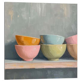 Galleritryck Pastel pots