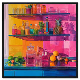 Gerahmter Kunstdruck Utensilien-Utopie