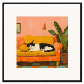 Kunsttryk i ramme Lazy Afternoon in Pastel