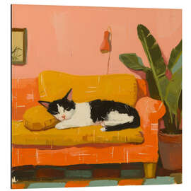 Magnettafel Fauler Nachmittag in Pastell