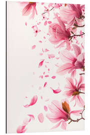 Tableau en aluminium Magnolia Magic