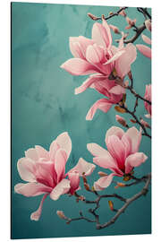 Tableau en aluminium Magnolia Scent