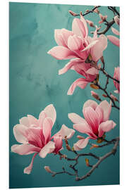 Foam board print Magnolia Scent