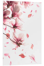 Foam board print Spring Dream in Pink