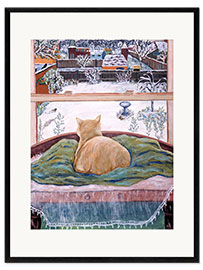 Impression artistique encadrée Queen's Winter View