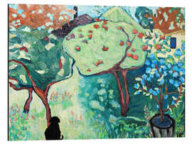 Magnettafel Baumansicht des Hundes