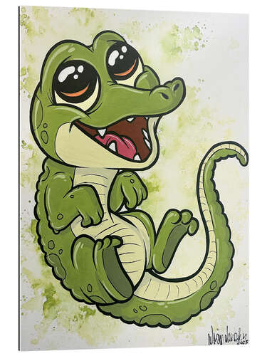 Gallery print Little Crocodile