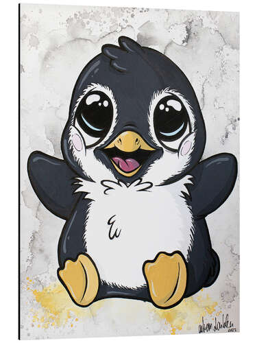 Aluminium print Little penguin