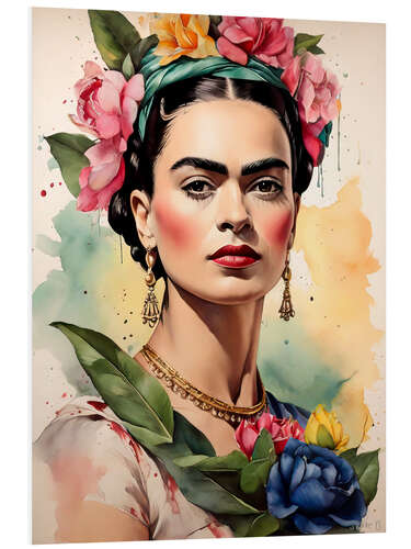 Obraz na PCV Frida Kahlo in the Sunlight