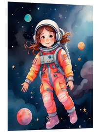 Foam board print Astrogirl