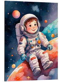 Cuadro de aluminio Astronaut Boy I