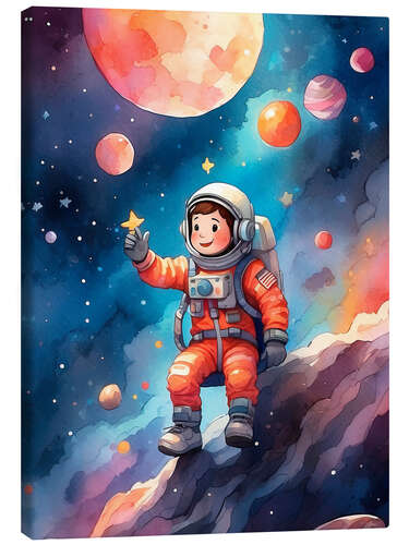 Canvas print Astronaut Boy II