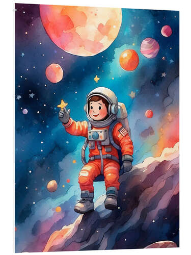 PVC print Astronaut Boy II