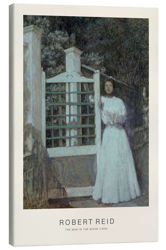 Canvas-taulu The Man in the Moon, 1929 - Robert Reid
