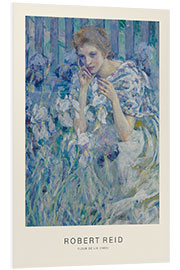 Foam board print Fleur de Lis, 1900 - Robert Reid