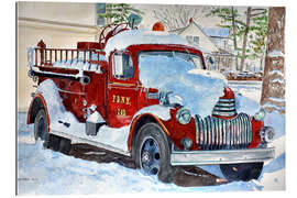 Galleriprint Vintage Fire Engine, 2014