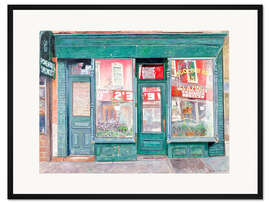 Gerahmter Kunstdruck M. Goldberg Glazing, Brooklyn, New York, 1994