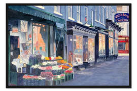 Gerahmter Kunstdruck White Horse Tavern, Hudson Street, West Village