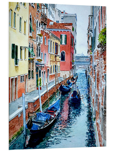 PVC print Venice, Canal, 2015